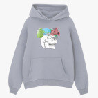 Толстовка худи оверсайз