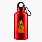 Металлическая бутылка 400 мл UV-DTF