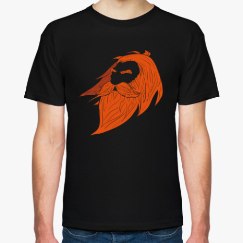 Футболка с принтом Бронзебород