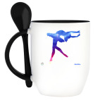 Кружка с ложкой