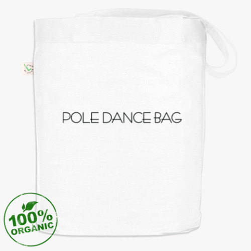 Сумка шоппер с принтом I am pole dancer
