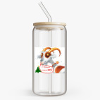 Банка с бамбуковой крышкой