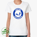 Женская футболка органик
