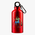 Металлическая бутылка 400 мл UV-DTF