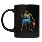 Кружка цветная UV-DTF