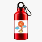 Металлическая бутылка 400 мл UV-DTF