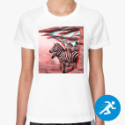 Женская спортивная футболка