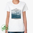 Женская футболка органик