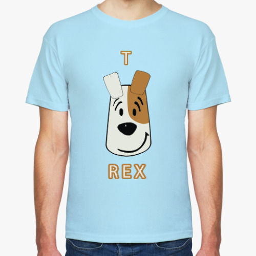 Футболка с принтом Т-Рекс