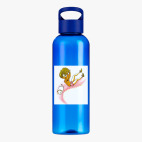 Прозрачная спортивная бутылка