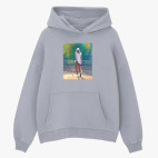 Толстовка худи оверсайз