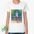 Женская футболка органик