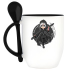 Кружка с ложкой