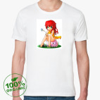 Мужская футболка органик