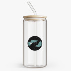 Банка с бамбуковой крышкой