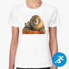 Женская спортивная футболка