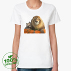 Женская футболка органик