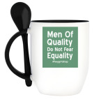 Кружка с ложкой