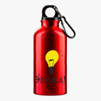 Металлическая бутылка 400 мл UV-DTF