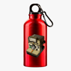 Металлическая бутылка 400 мл UV-DTF