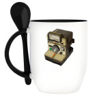 Кружка с ложкой