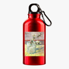 Металлическая бутылка 400 мл UV-DTF