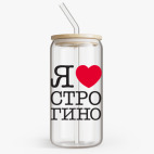 Банка с бамбуковой крышкой