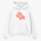 Толстовка худи оверсайз