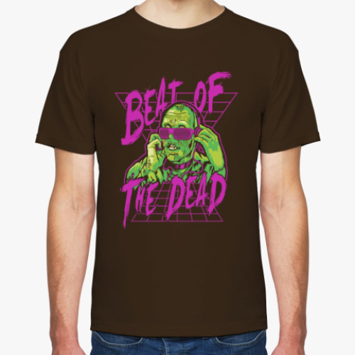 Футболка с принтом Beat of the dead