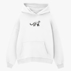 Толстовка худи оверсайз