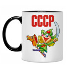 Кружка двухцветная