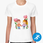 Женская спортивная футболка