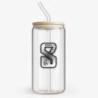 Банка с бамбуковой крышкой