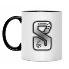 Кружка двухцветная