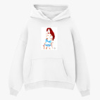 Толстовка худи оверсайз