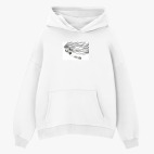 Толстовка худи оверсайз