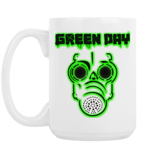 Кружка с принтом Green Day