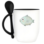 Кружка с ложкой