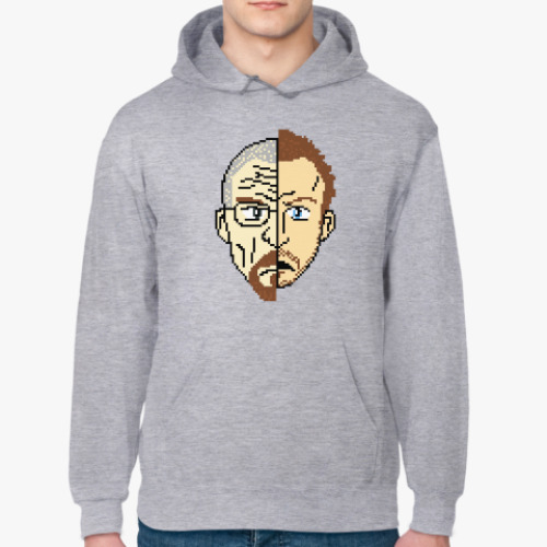 Толстовка худи с принтом Walter White & Jesse Pinkman