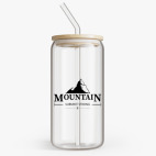 Банка с бамбуковой крышкой