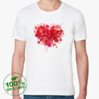 Мужская футболка органик