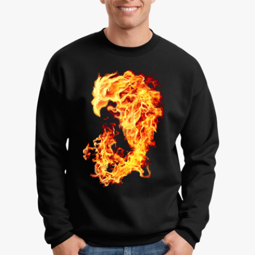 Свитшот с принтом Феникс