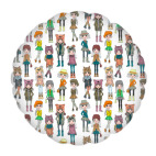 Девочки в шапках