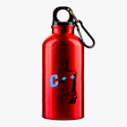 Металлическая бутылка 400 мл UV-DTF