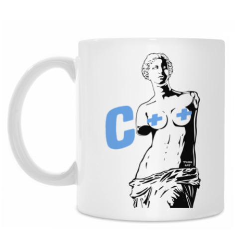 Кружка с принтом С++