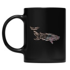 Кружка цветная UV-DTF