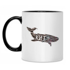 Кружка двухцветная