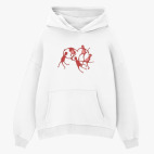 Толстовка худи оверсайз