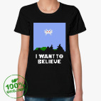 Женская футболка органик