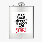 Фляжка стальная